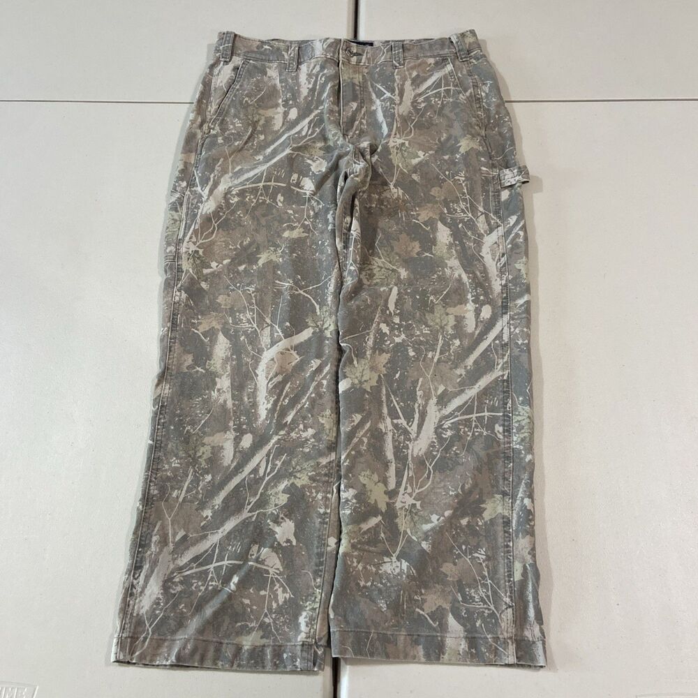 Abercrombie & Fitch Pants Mens 36x30 Fits Camo Baggy Streetwear